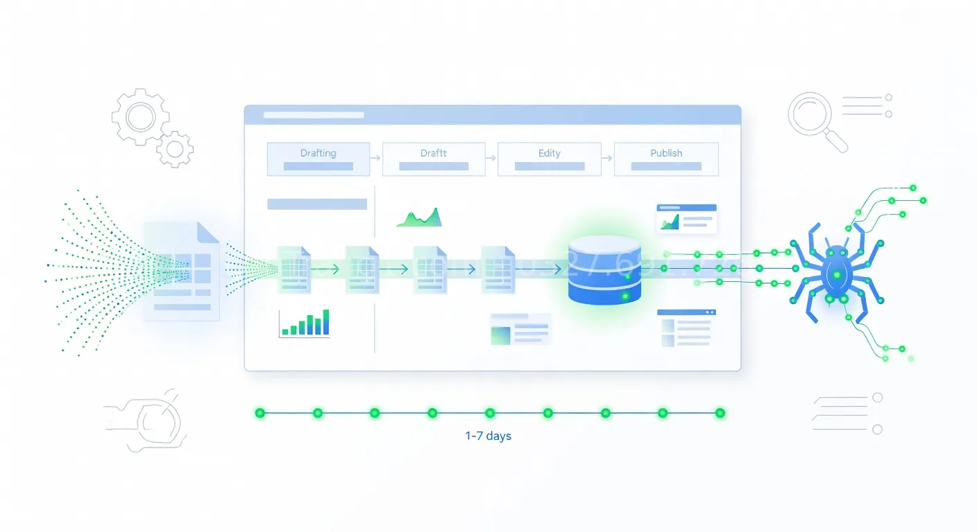 bài đăng lên web bao lâu google thấy